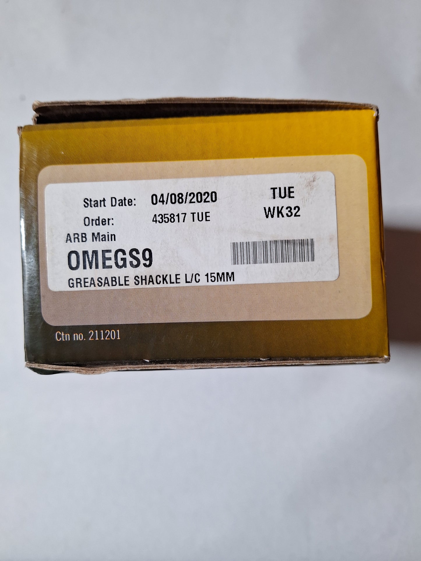 Leaf spring shackle kit OMEGS9