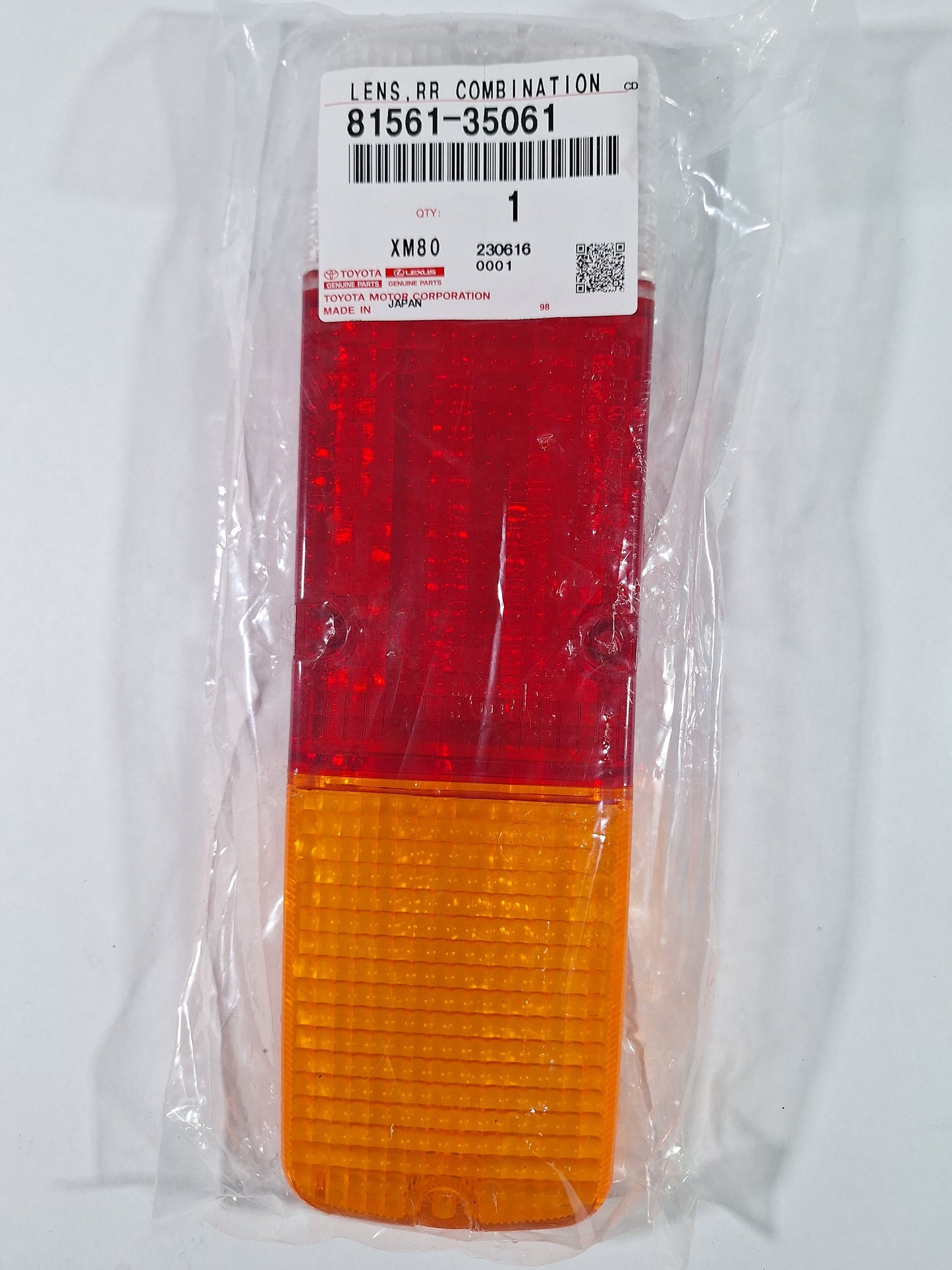 New FJ40 Left Tail Light Lens P/N 81561-35061
