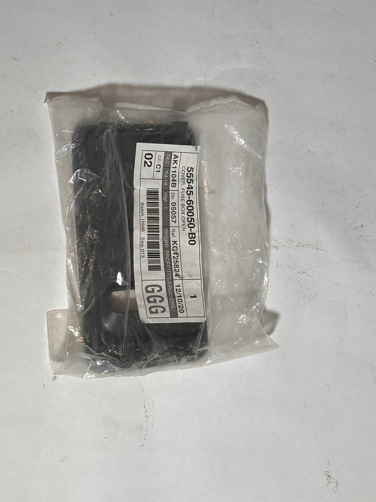 Cover, Fuse Box FJ40 55545-60050-BO