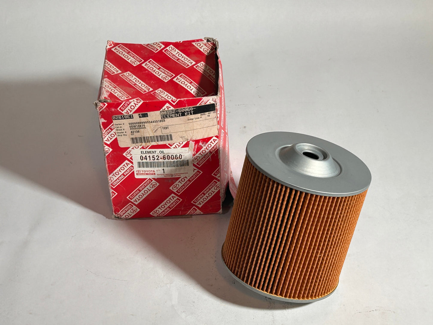 Early FJ40 Element, Oil Filter 04152-60060
