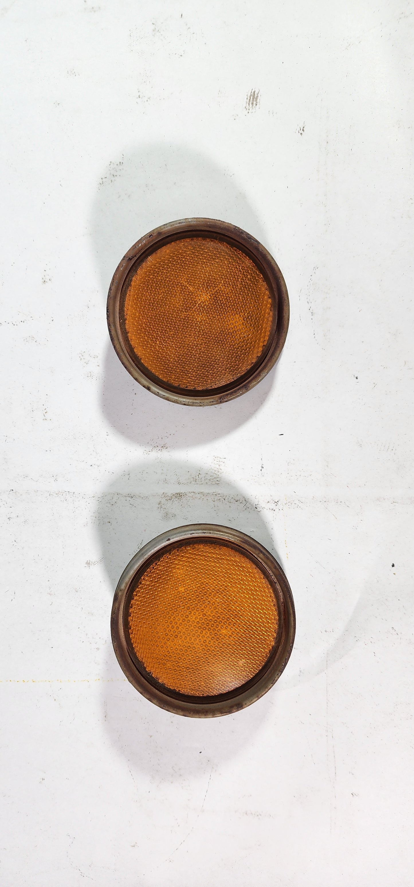FJ40 Land Cruiser front apron reflectors