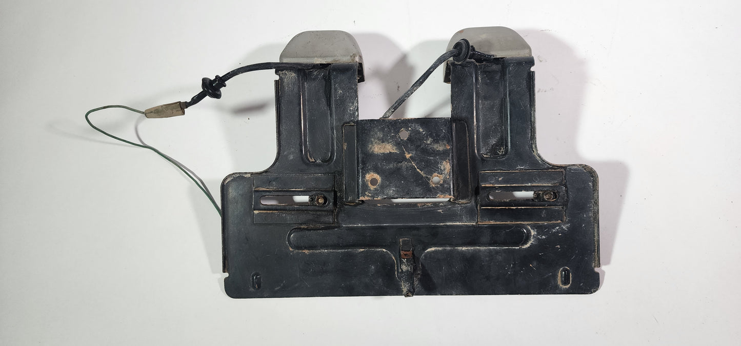 FJ40 Land Cruiser Rear License Plate Holder with Lights