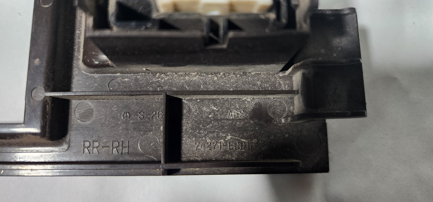 FJ80 Land Cruiser OEM Right Rear Window Switch w/ Bezel 74271-60010