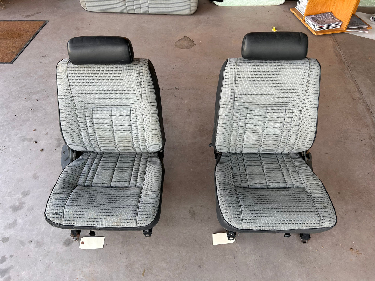 Late FJ60/62 Land Cruiser Front and Rear OEM Seats