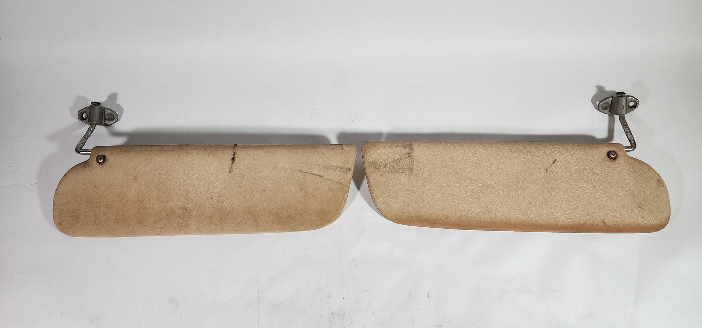 Pair of early FJ40 sun visors