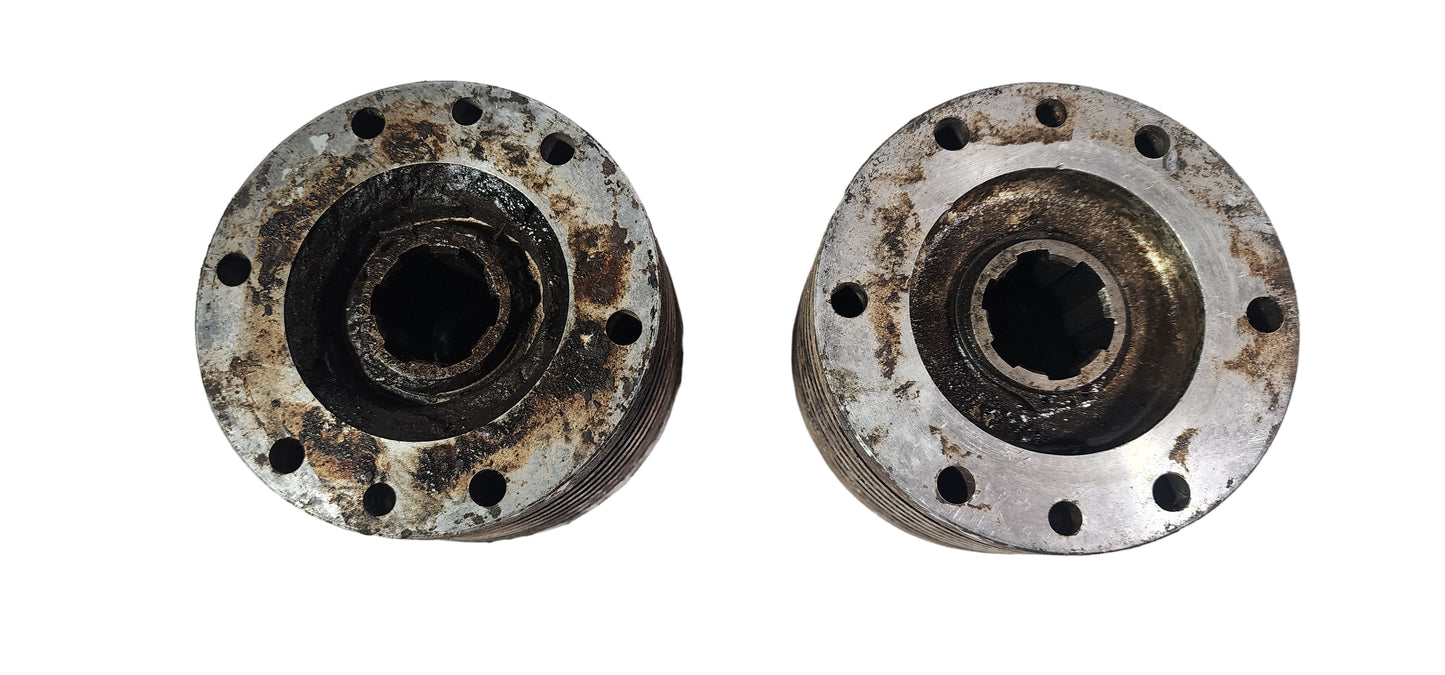 FJ40 Land Cruiser Early Course Spline Warn M47 Style Locking Hubs