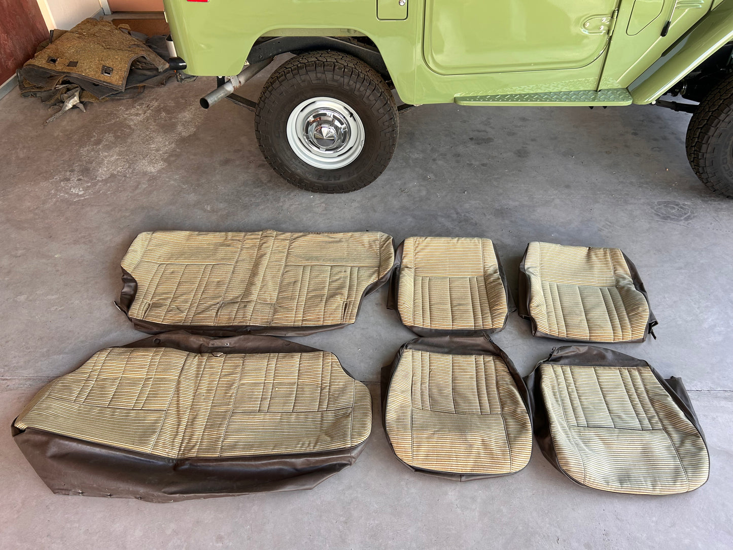 Late FJ60/62 Land Cruiser Interior Upholstery Set