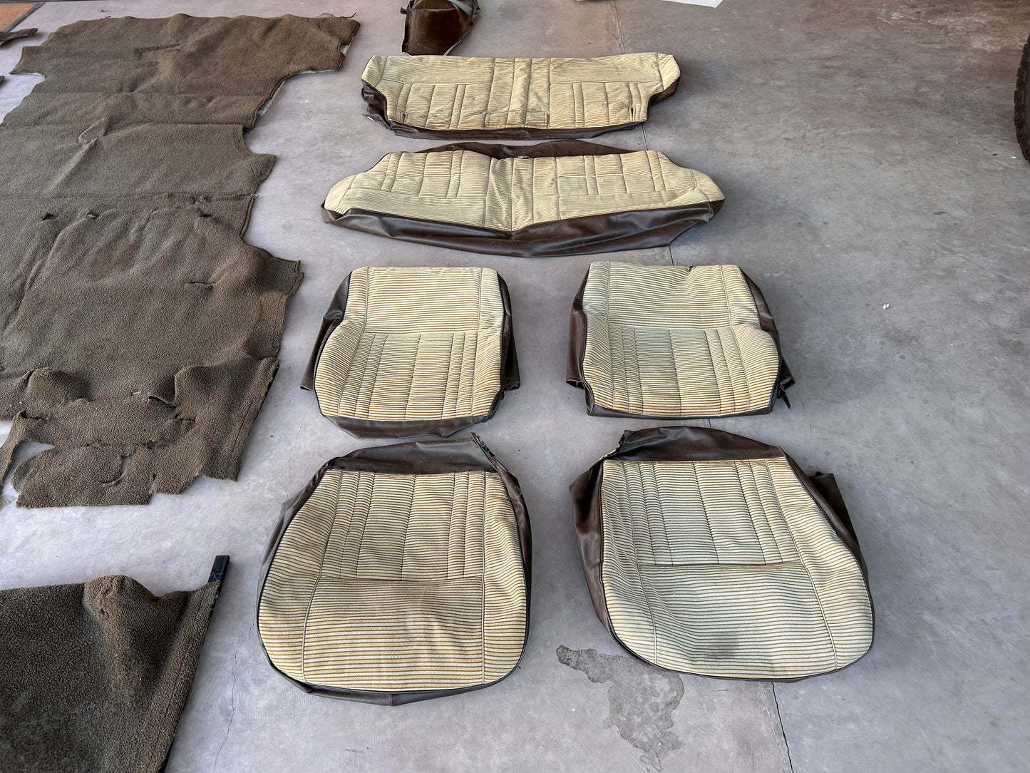 Late FJ60/62 Land Cruiser Interior Upholstery Set