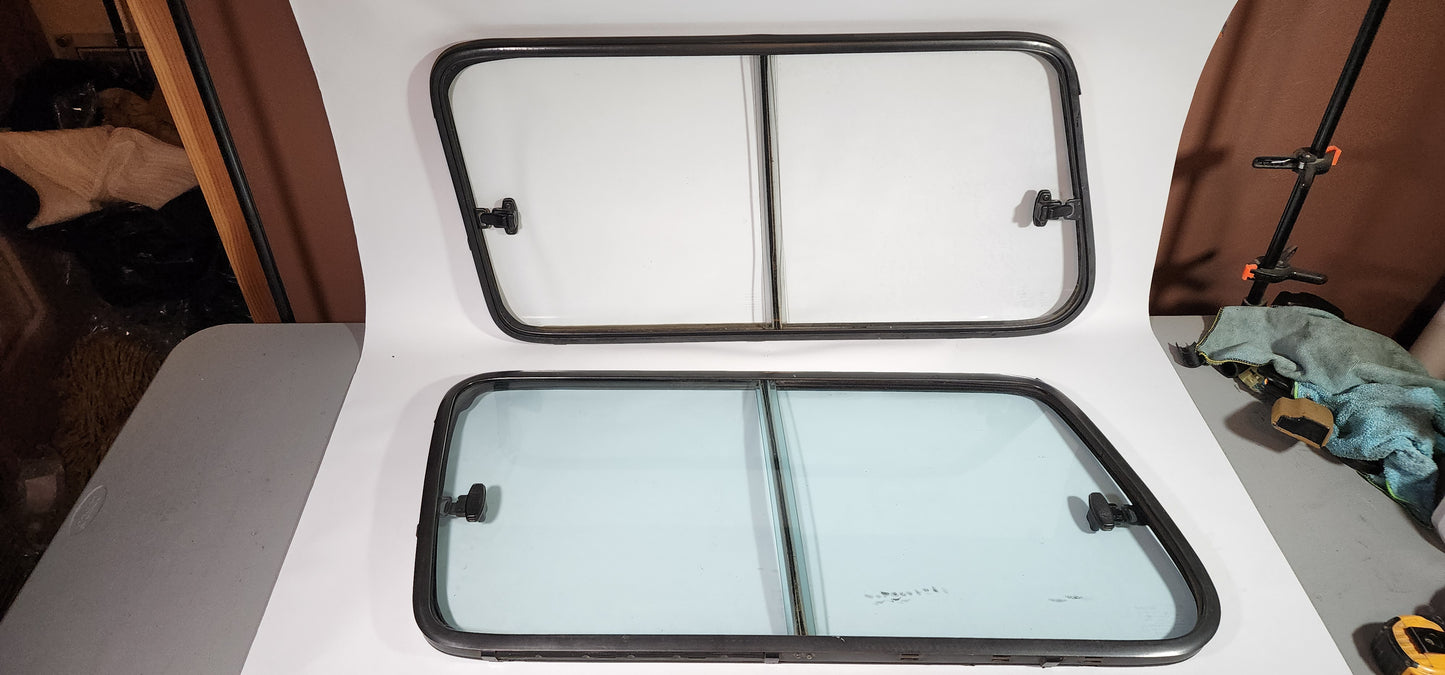 FJ60/62 Land Cruiser OEM, Non-USA, Sliding Rear Cargo Glass