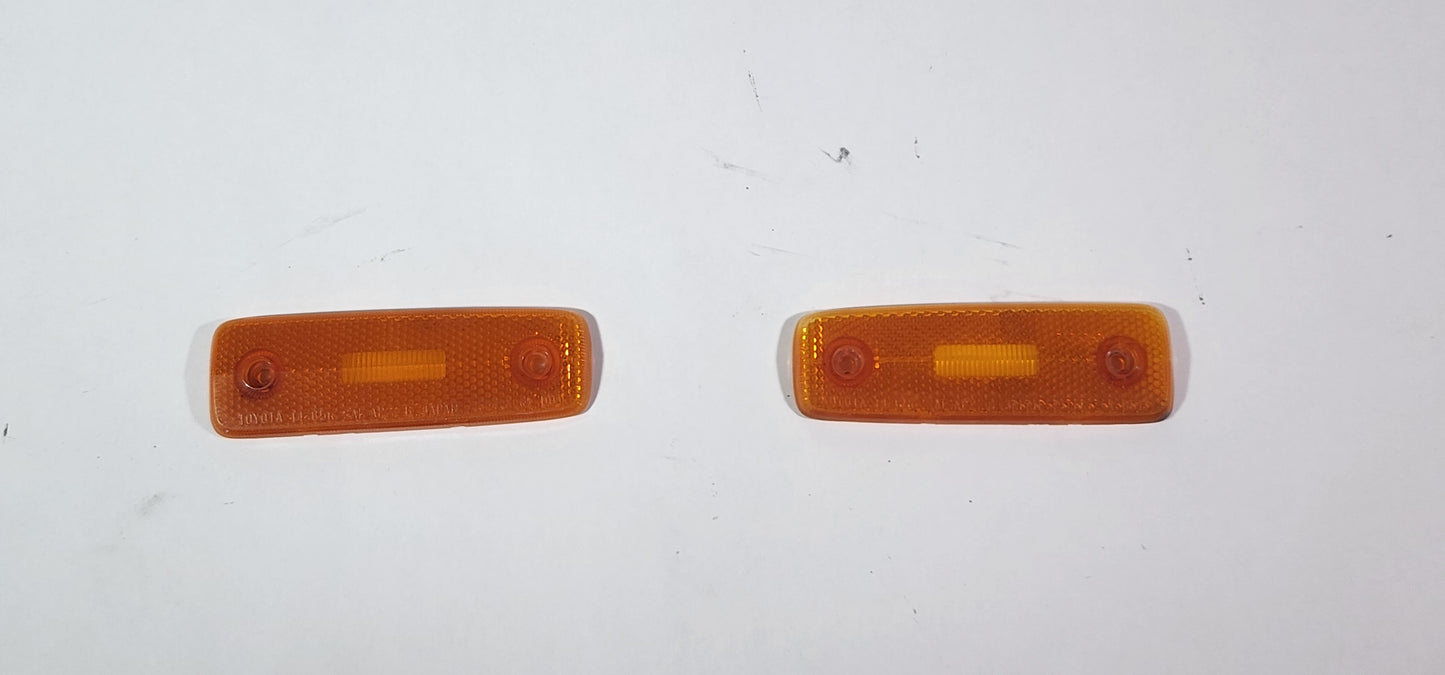FJ60/62 Land Cruiser OEM Front Side Marker Light Lenses