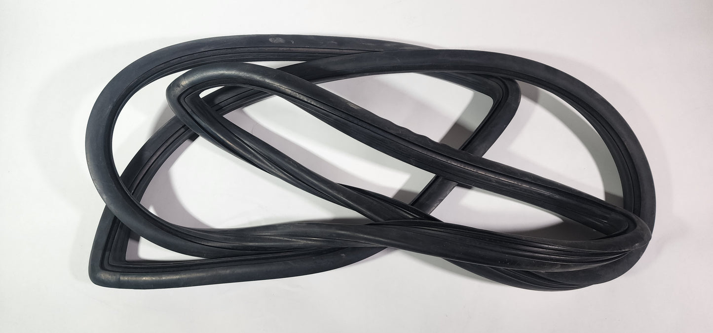 FJ60/62 Land Cruiser Windshield Gasket w/ Chrome Trim Strip