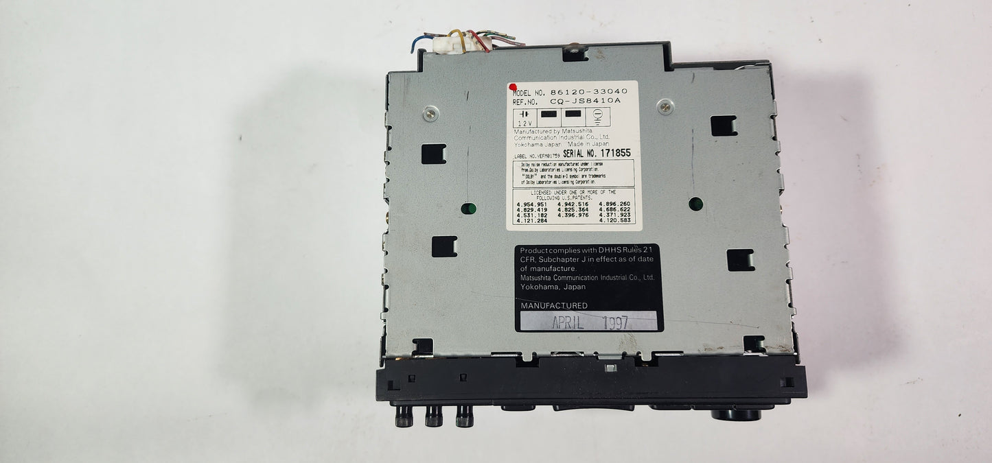 FJ80 Land Cruiser OEM stereo