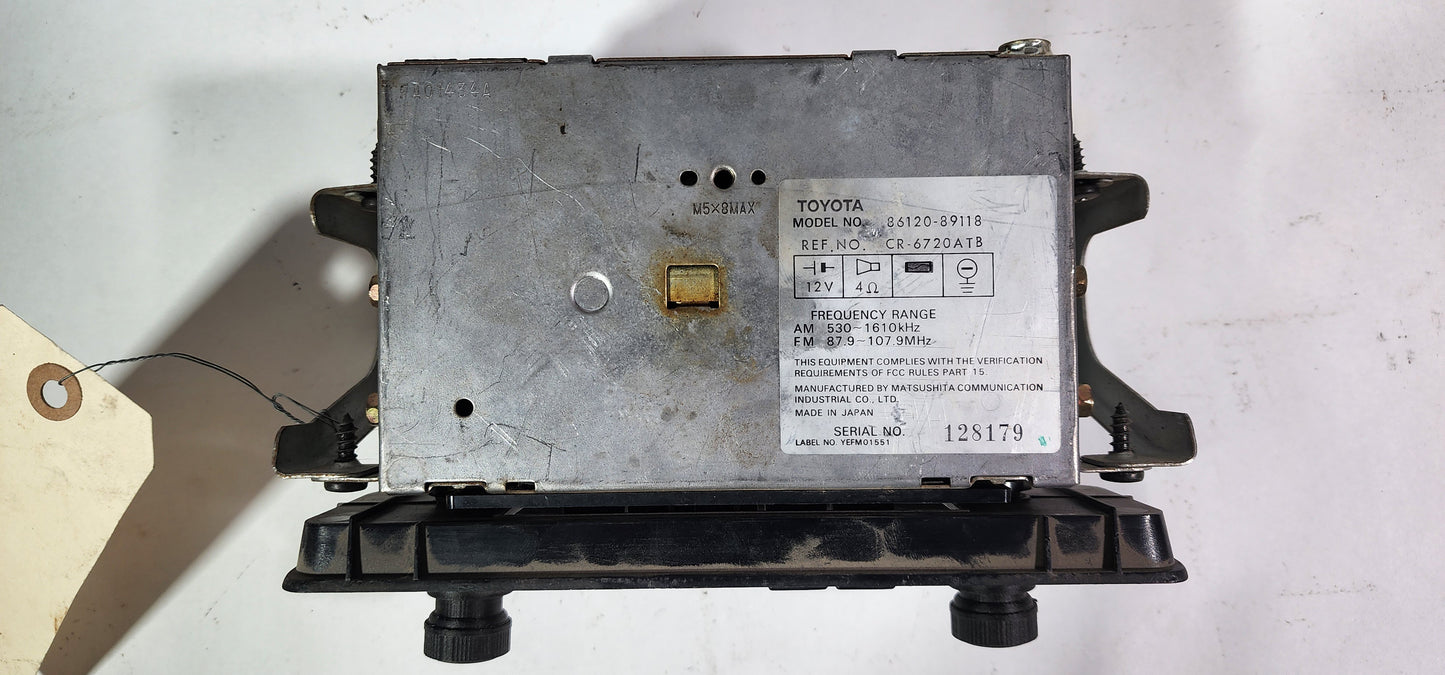 FJ60 Land Cruiser OEM AM/FM Radio 86120-89118