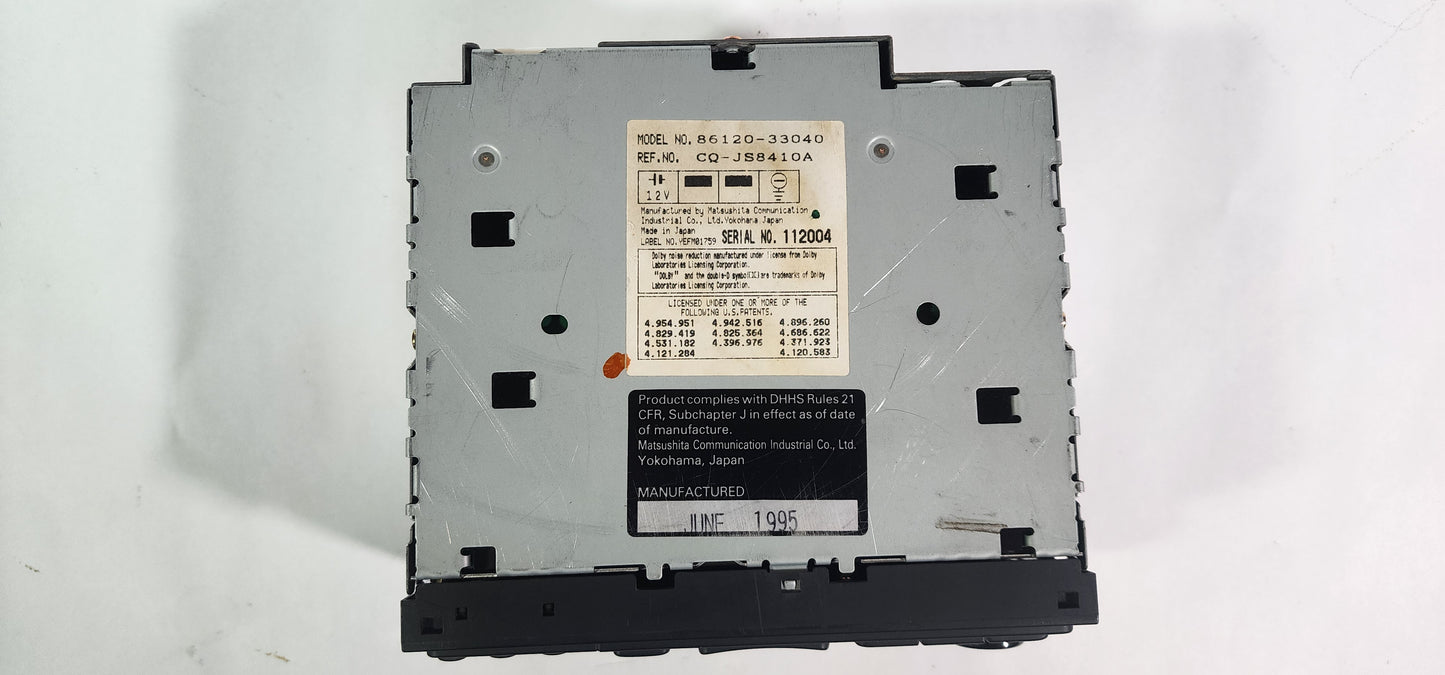 FJ80 Land Cruiser OEM stereo