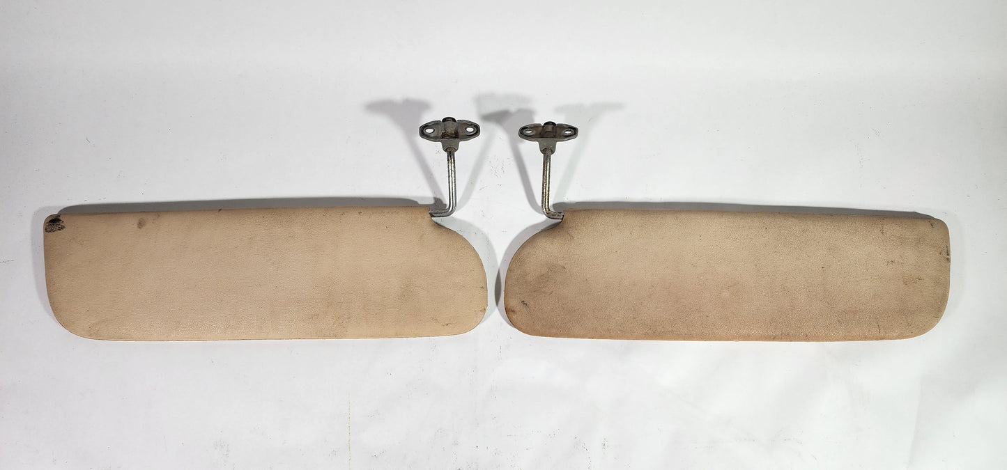 Pair of early FJ40 sun visors