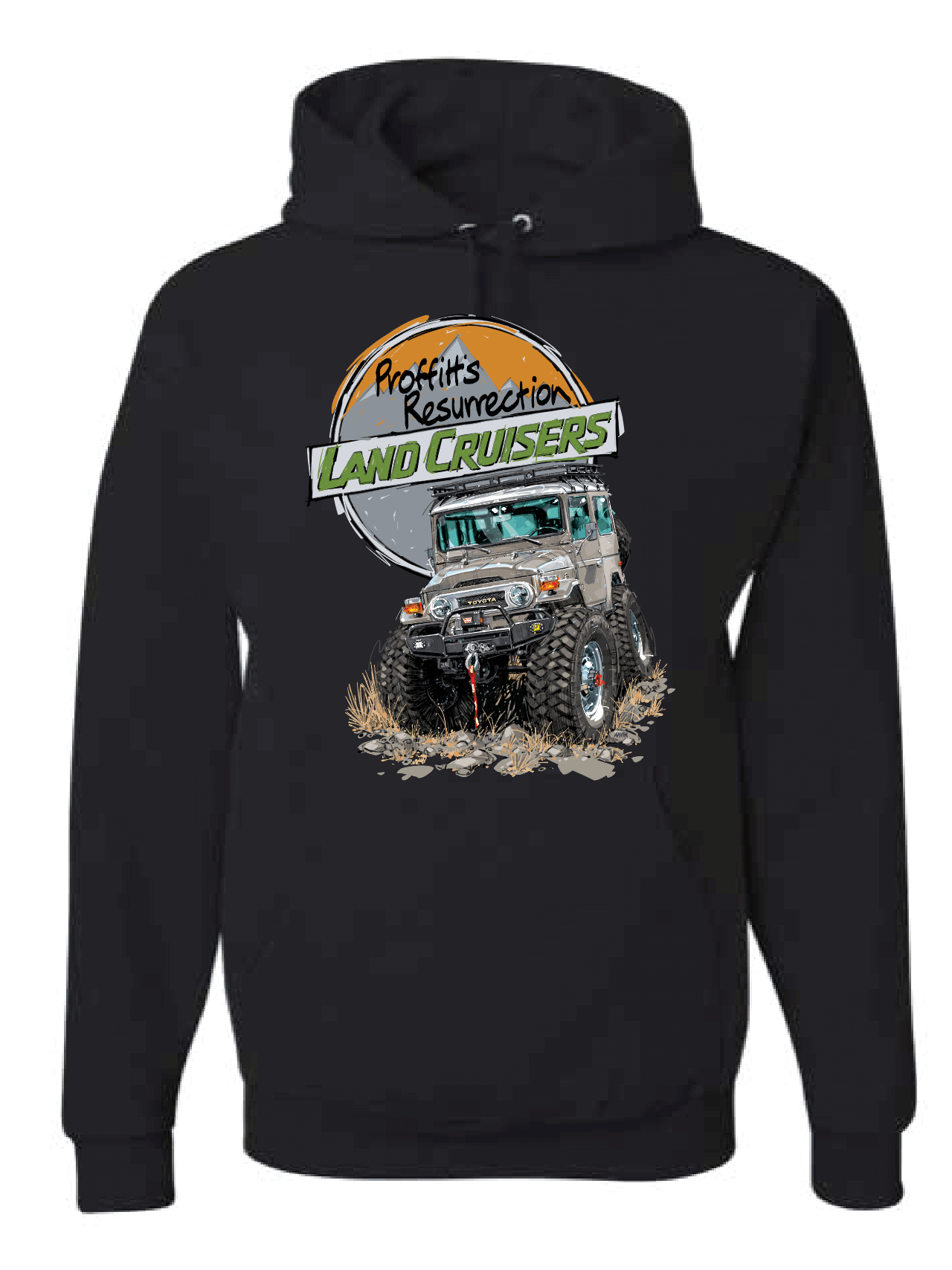PRLC New Logo Hoodie! FJ40