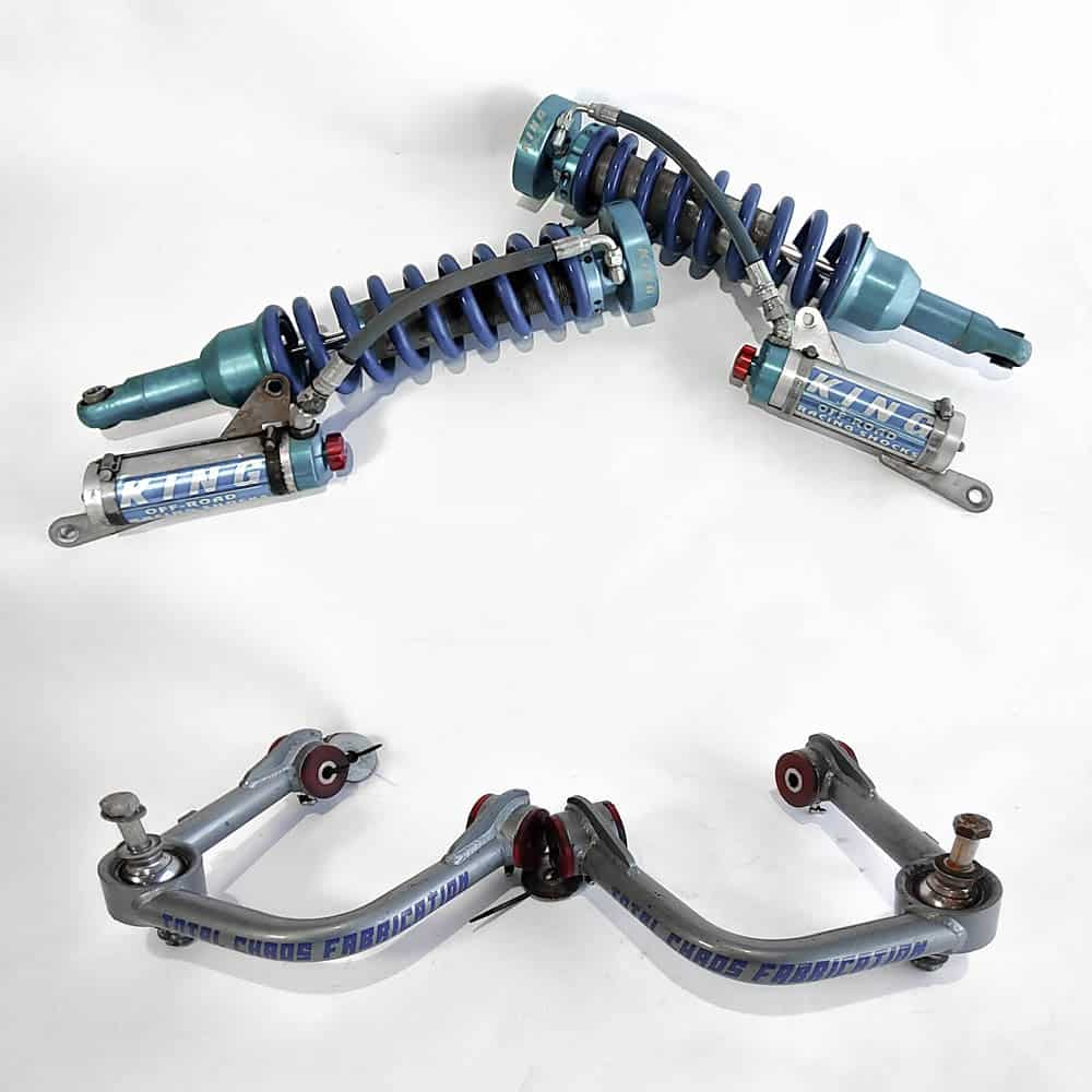 King Coil Over Shocks & Total Chaos Upper Control Arms