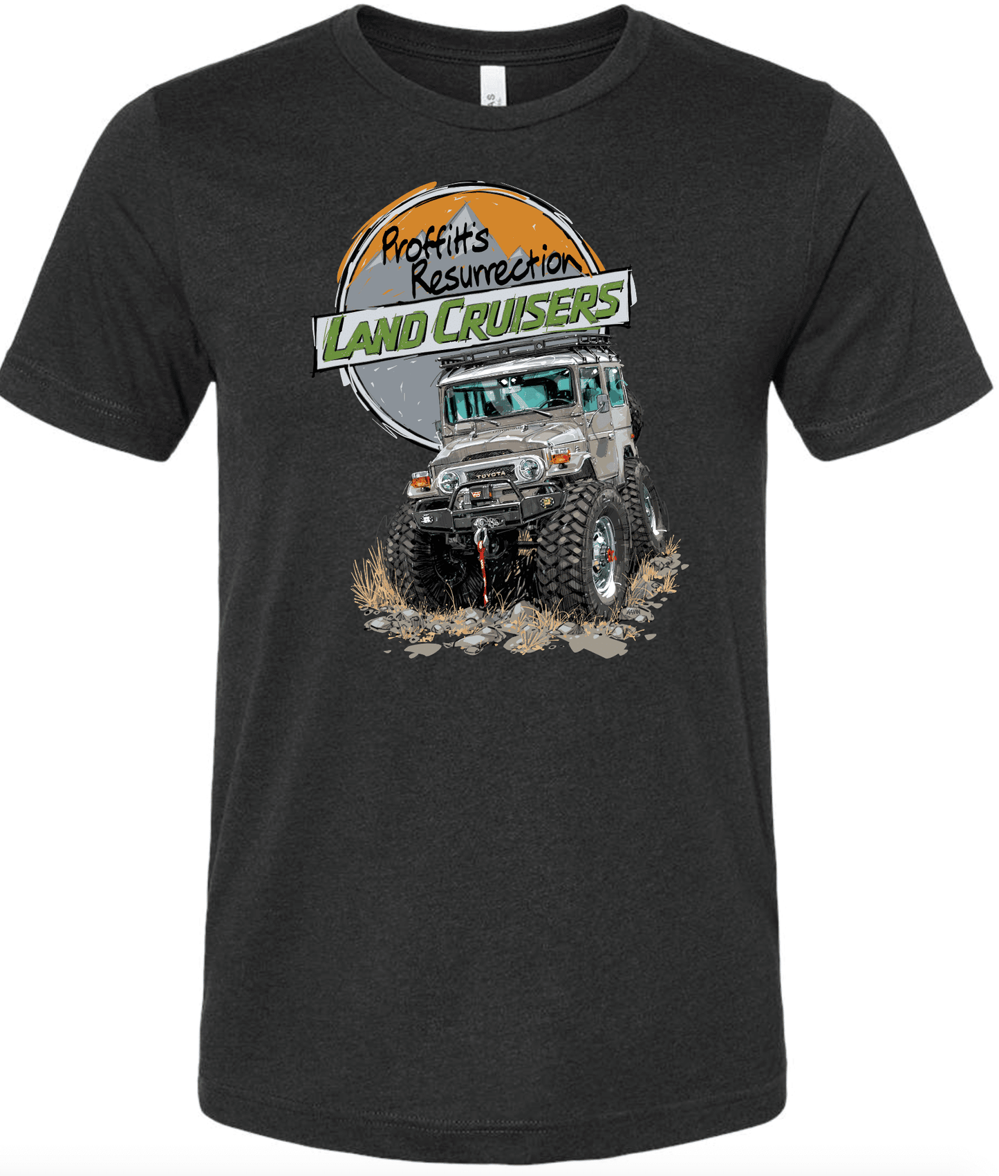 PRLC New Logo T-shirts! FJ40 Gray