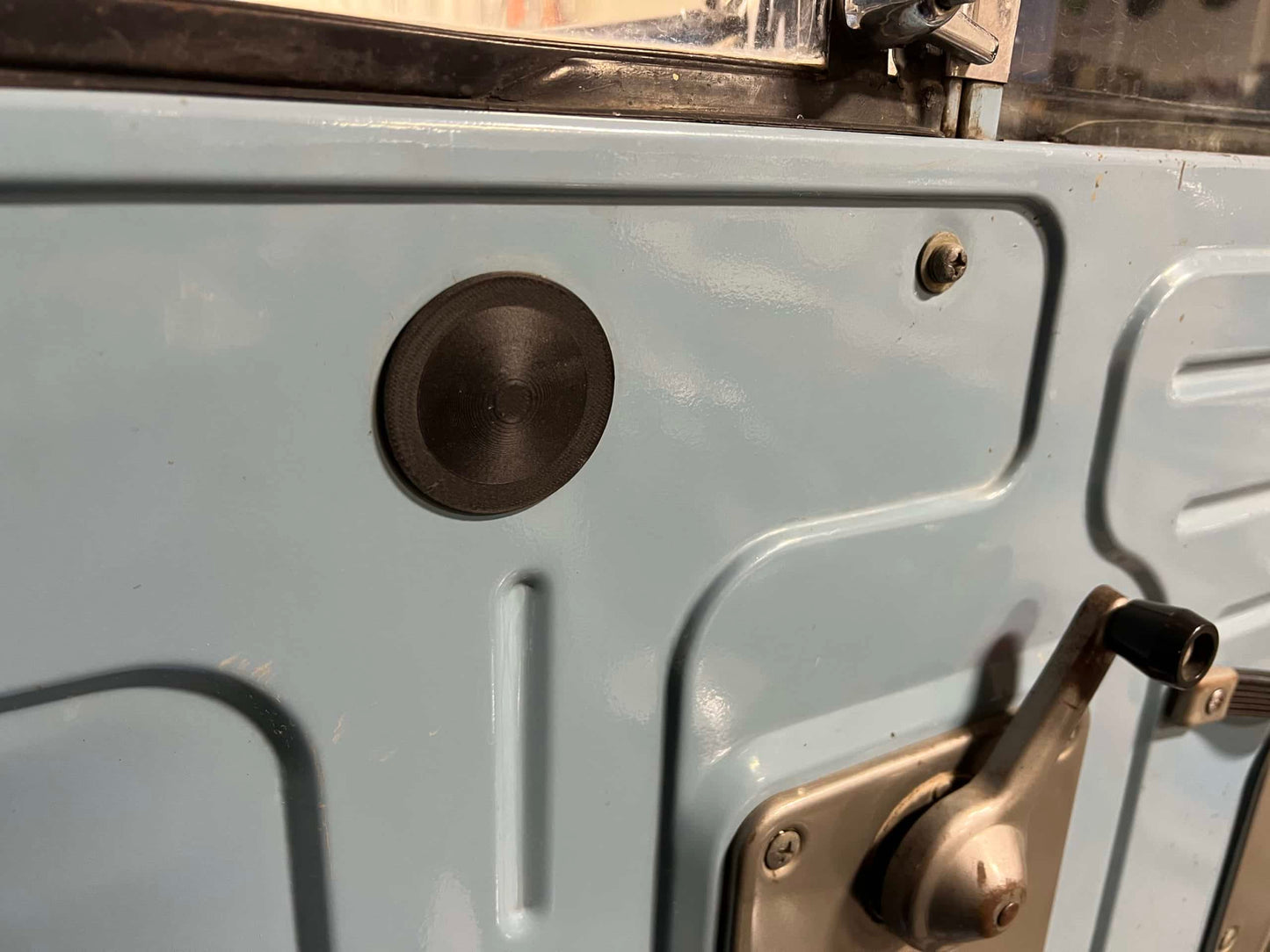 3D Printed 2 piece door, vent wing access plug (pair)