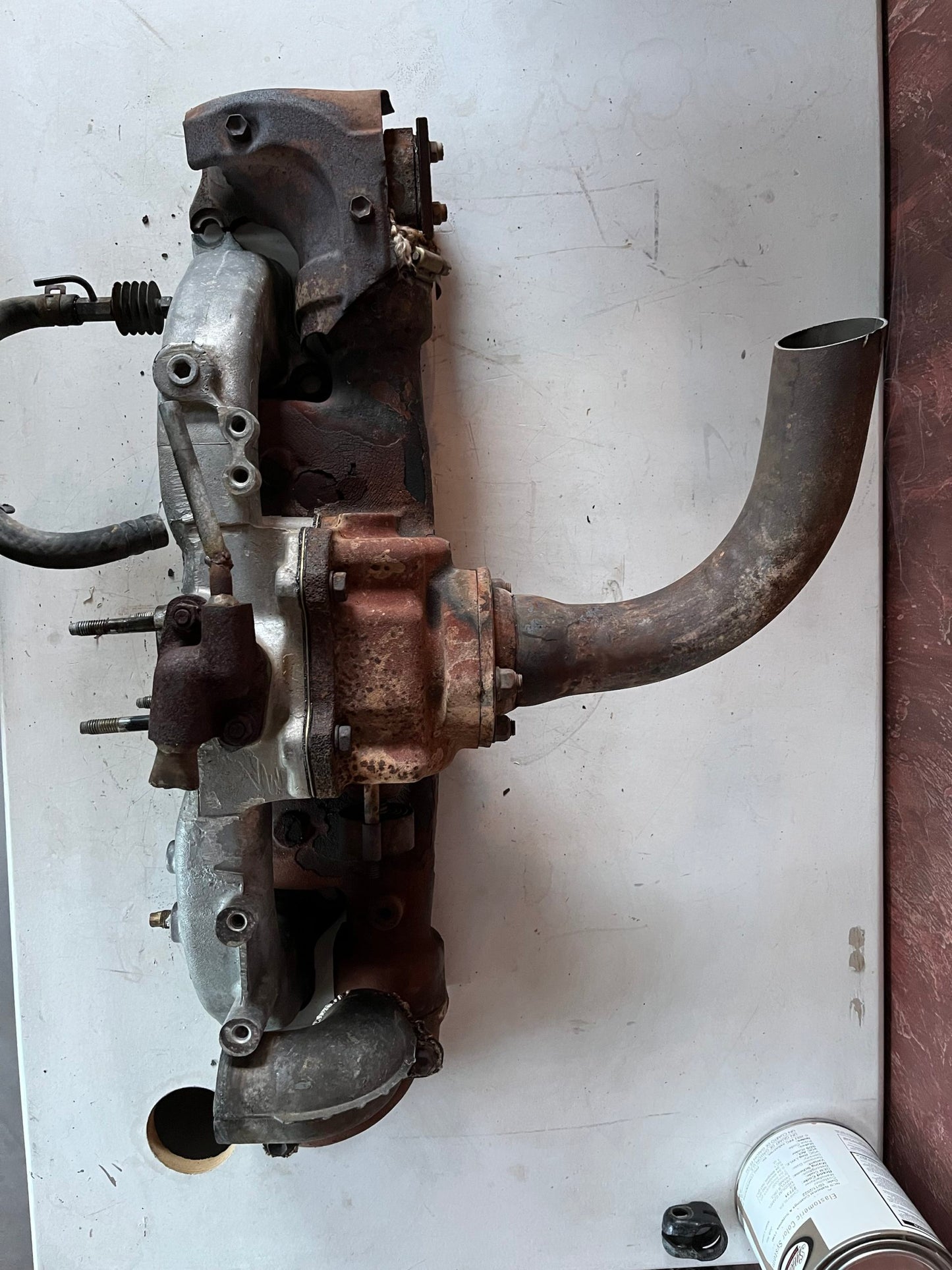 Used Complete Intake and Exhaust Manifold Set