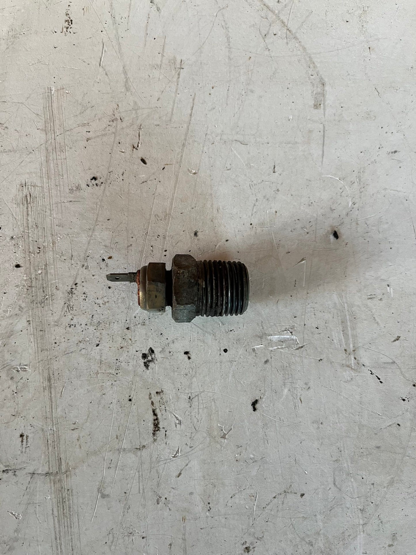 Used Coolant Temperature Sensor and Adaptor