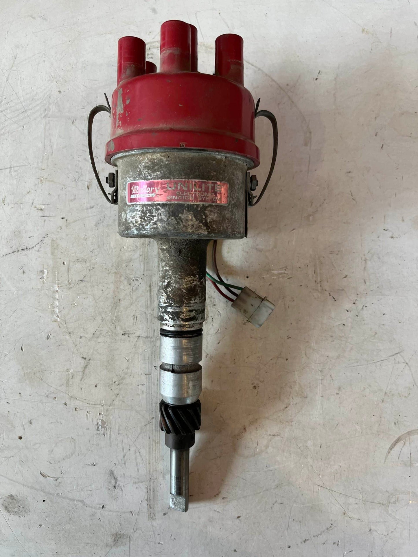 Used Mallory 4564101 Distributor.