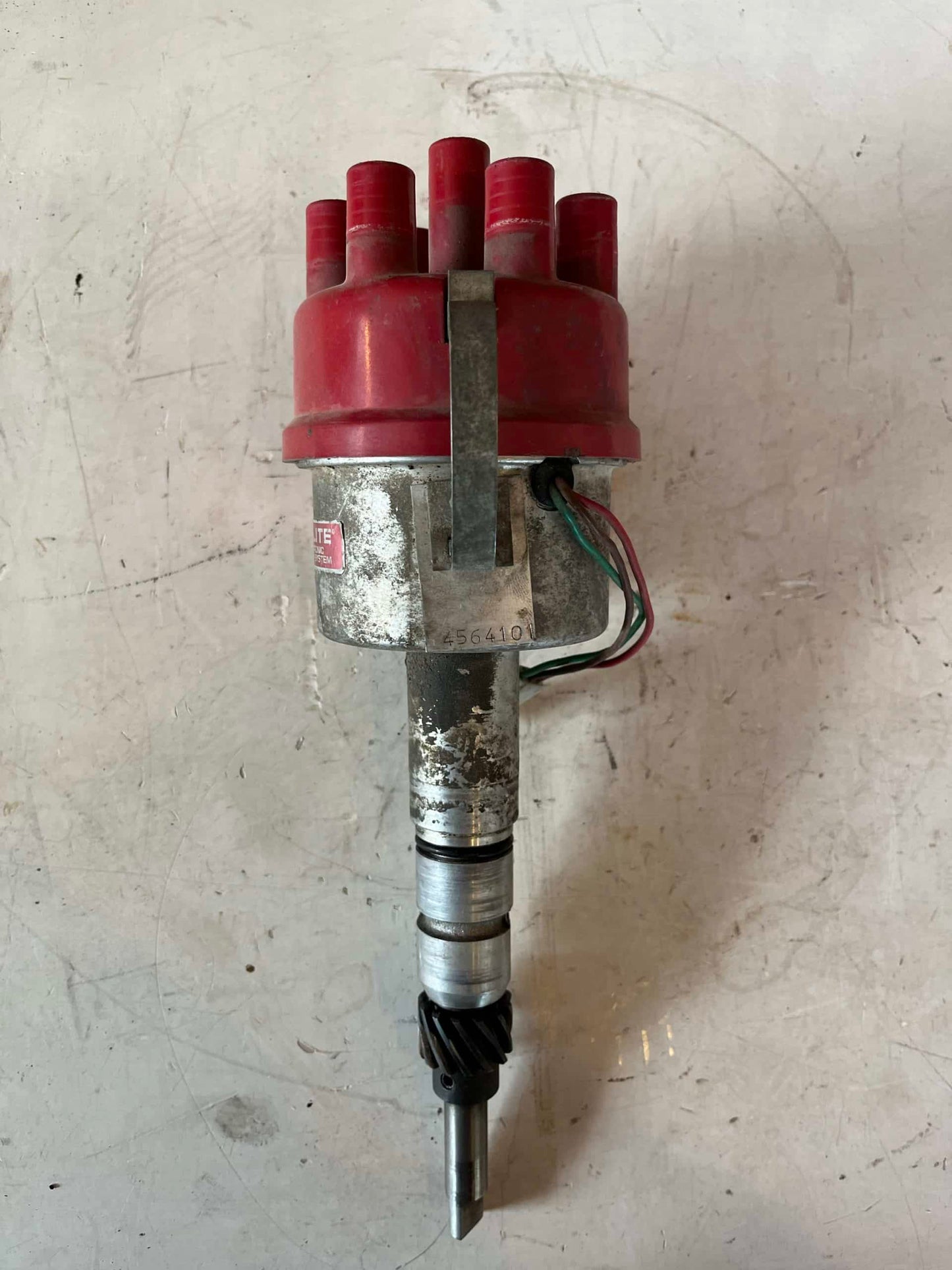 Used Mallory 4564101 Distributor.