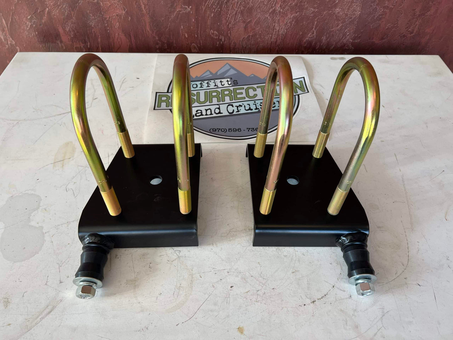 PRLC FJ40 Rear U-Bolt Kit