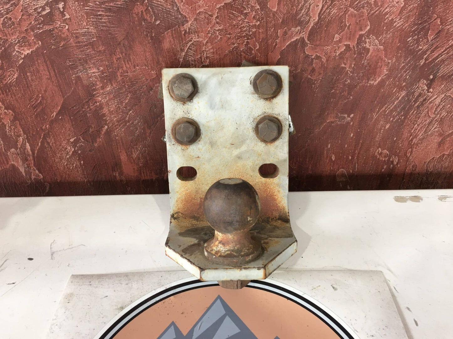 Used FJ40 Tow Hitch/Ball Holder