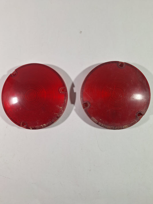 FJ40 OEM Tail Lamp Lens 4 3/4" Fits 69-73