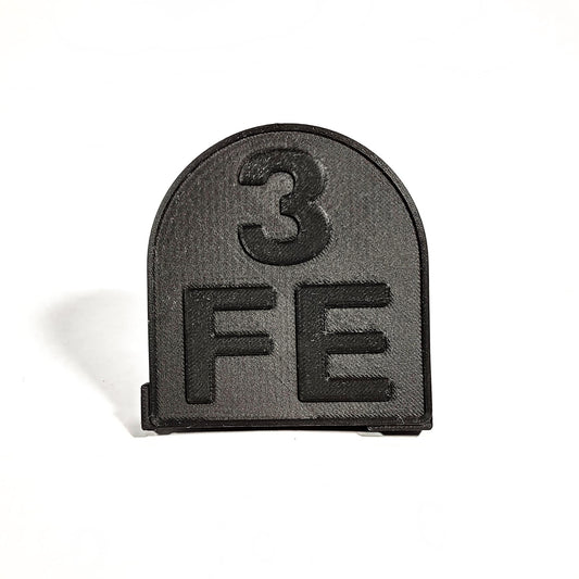 3FE Logo Plate