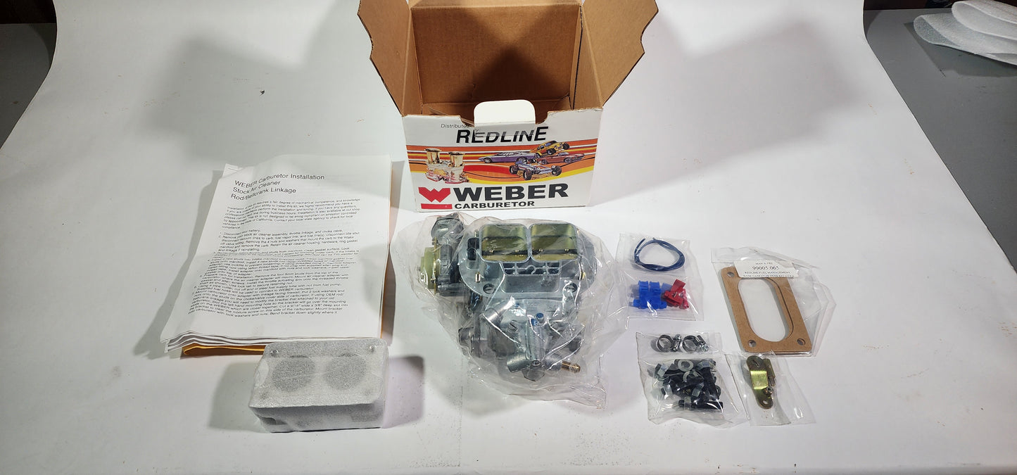 FJ40/60 Land Cruiser 38mm Weber Carburetor Conversion Kit for 80-87 2F Engines