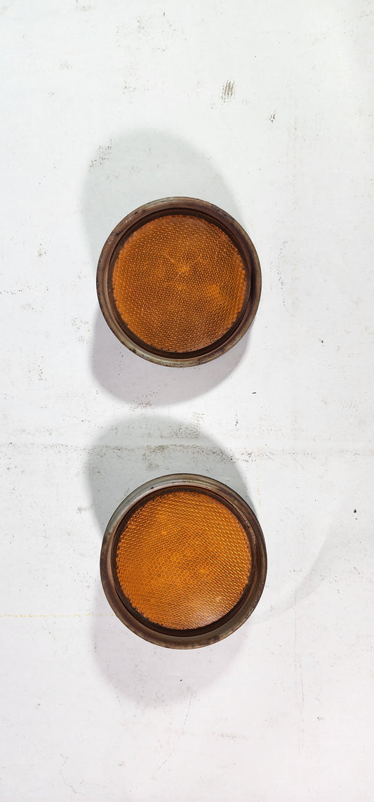 FJ40 Land Cruiser front apron reflectors