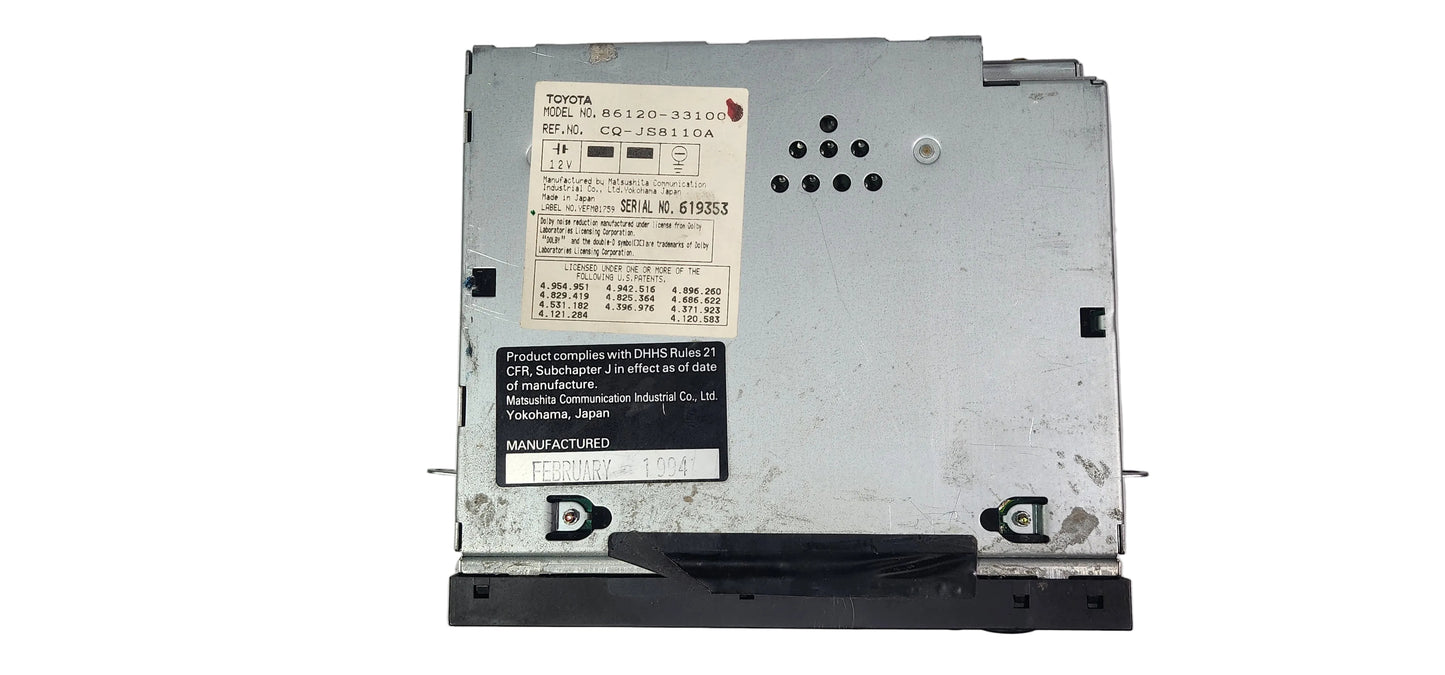 FJ80 Land Cruiser OEM Stereo 86120-33100