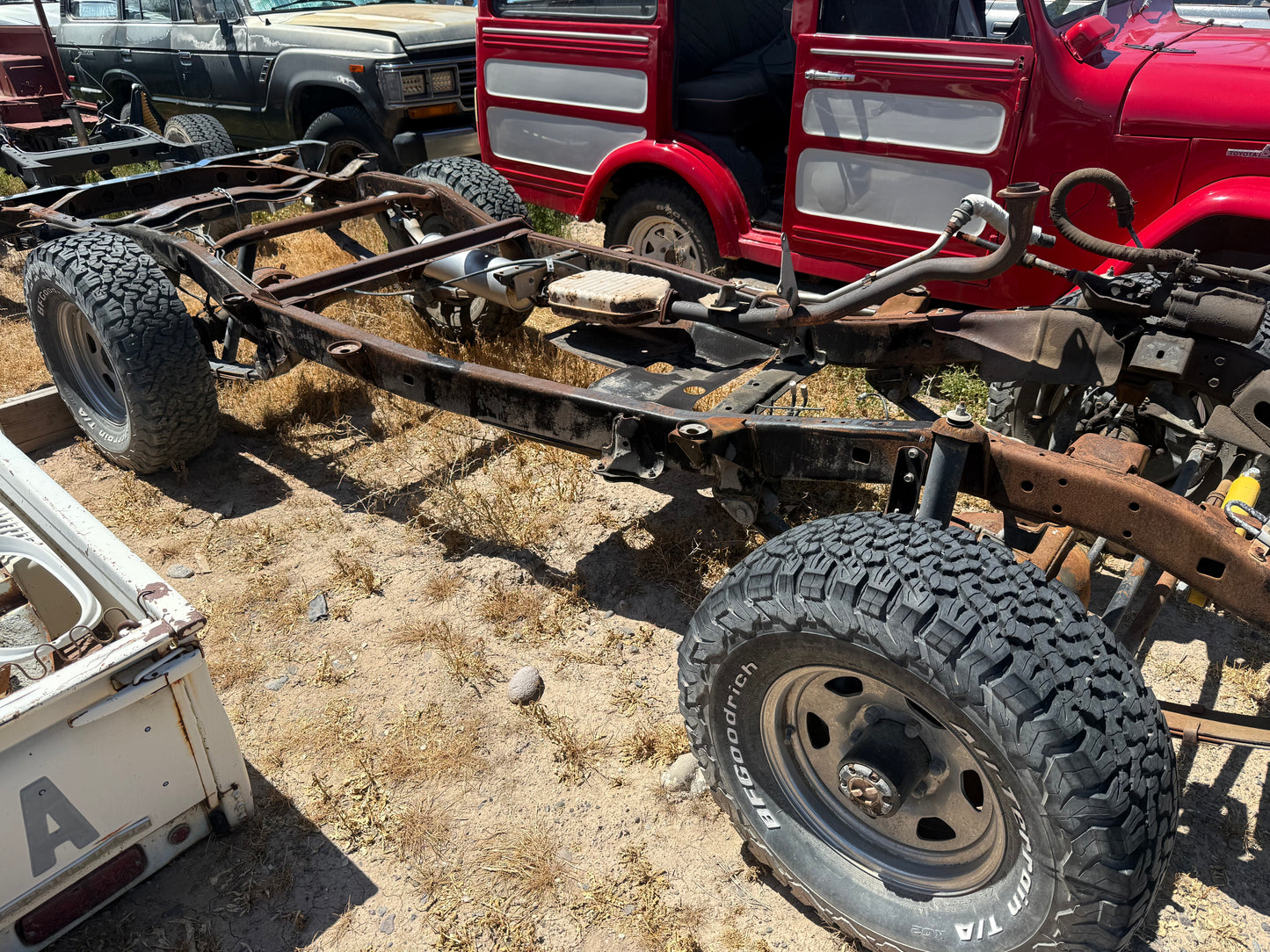 FJ60 Land Cruiser Rust Free Frame