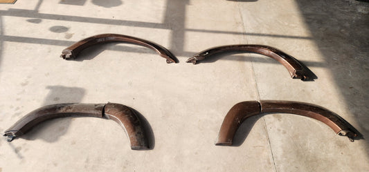 FJ80 Land Cruiser 91-92 Complete Fender Flare Set