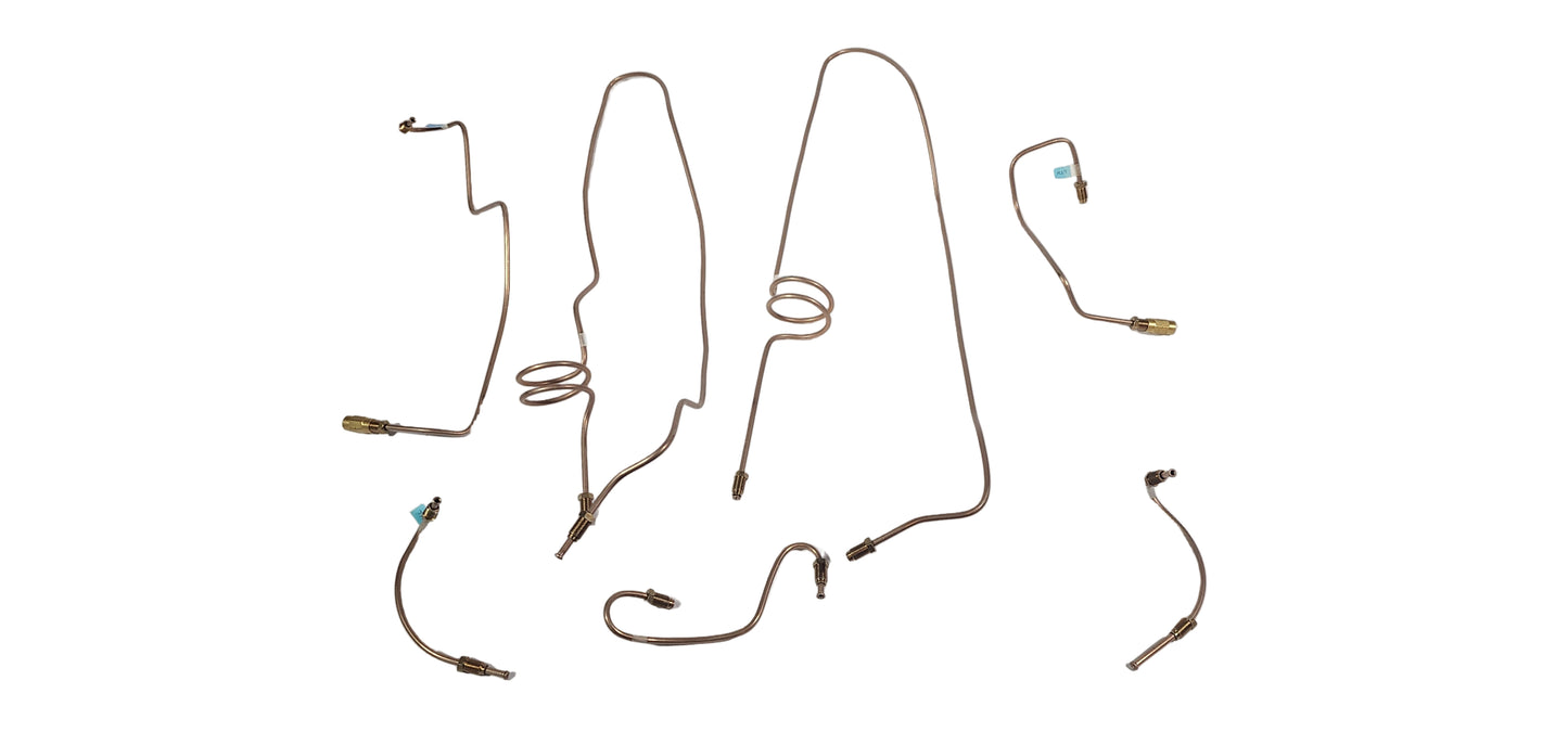 75-80 FJ40 Land Cruiser Front Hard Brake Line Set