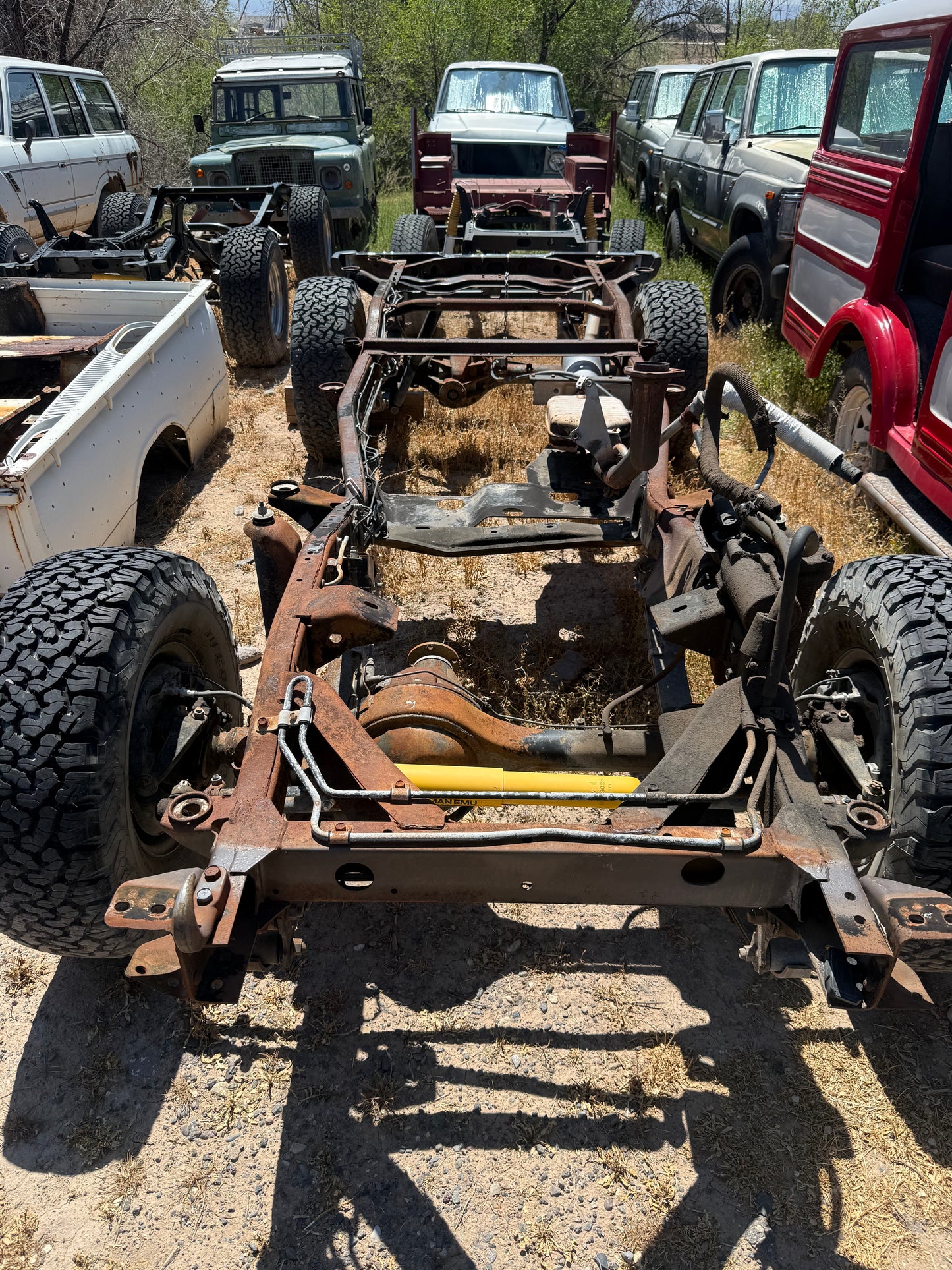 FJ60 Land Cruiser Rust Free Frame