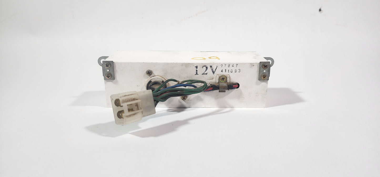 FJ60 Land Cruiser Inclinometer and Clock Assembly