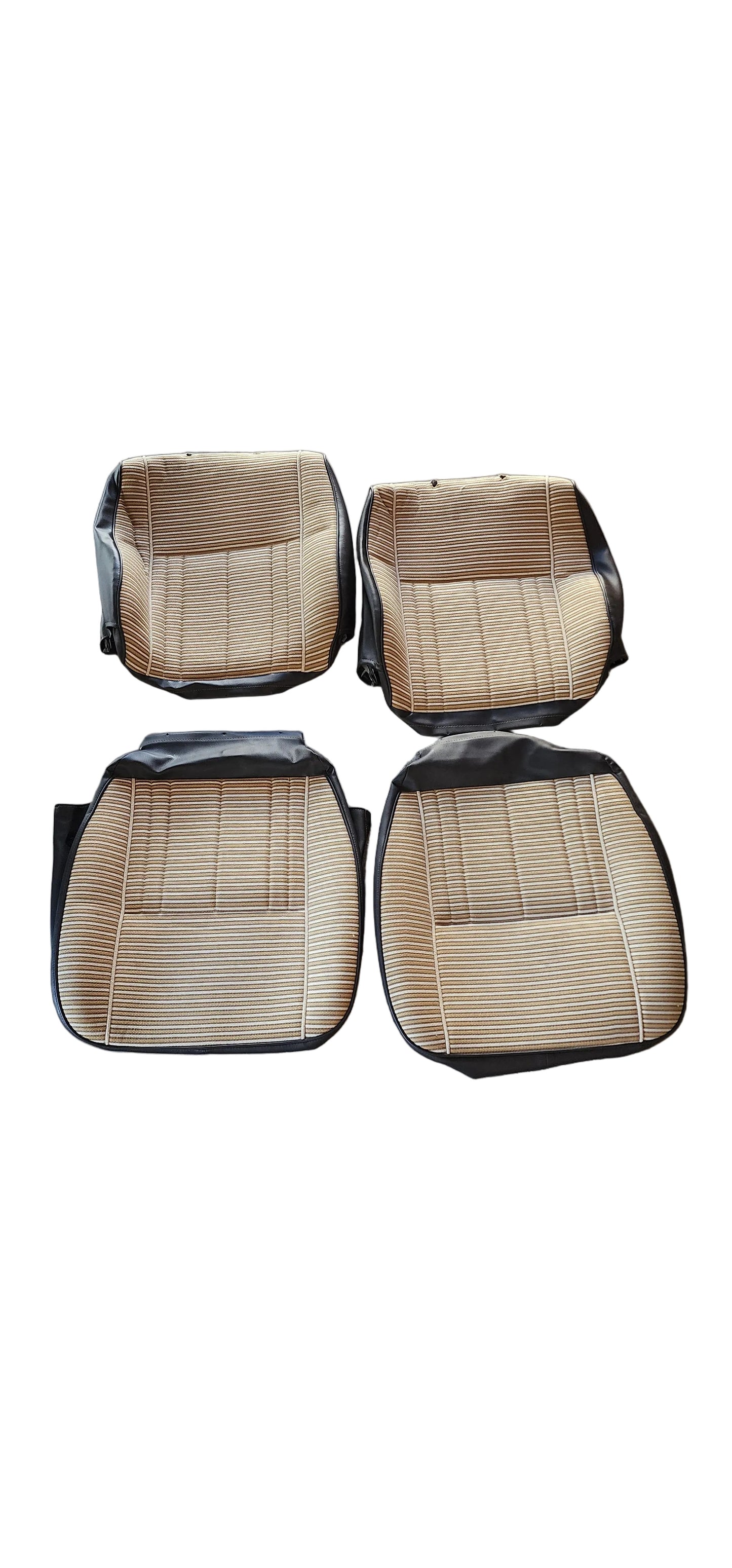 FJ60 Land Cruiser Re-Upholstered Door Panels and New Replica Seat Covers