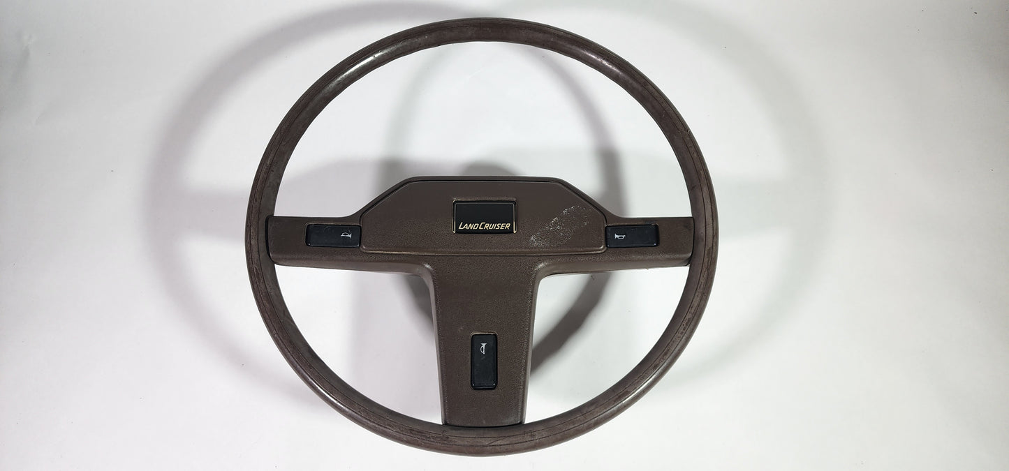 FJ60 Land Cruiser steering wheel (brown)