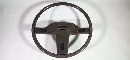 FJ60 Land Cruiser steering wheel (brown)