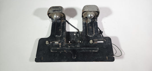 FJ40 Land Cruiser Rear License Plate Holder with Lights