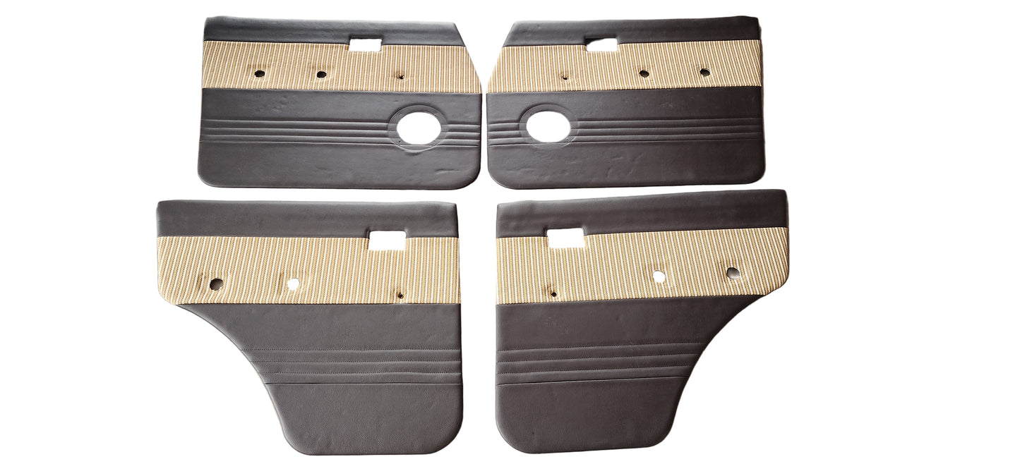 FJ60 Land Cruiser Re-Upholstered Door Panels and New Replica Seat Covers