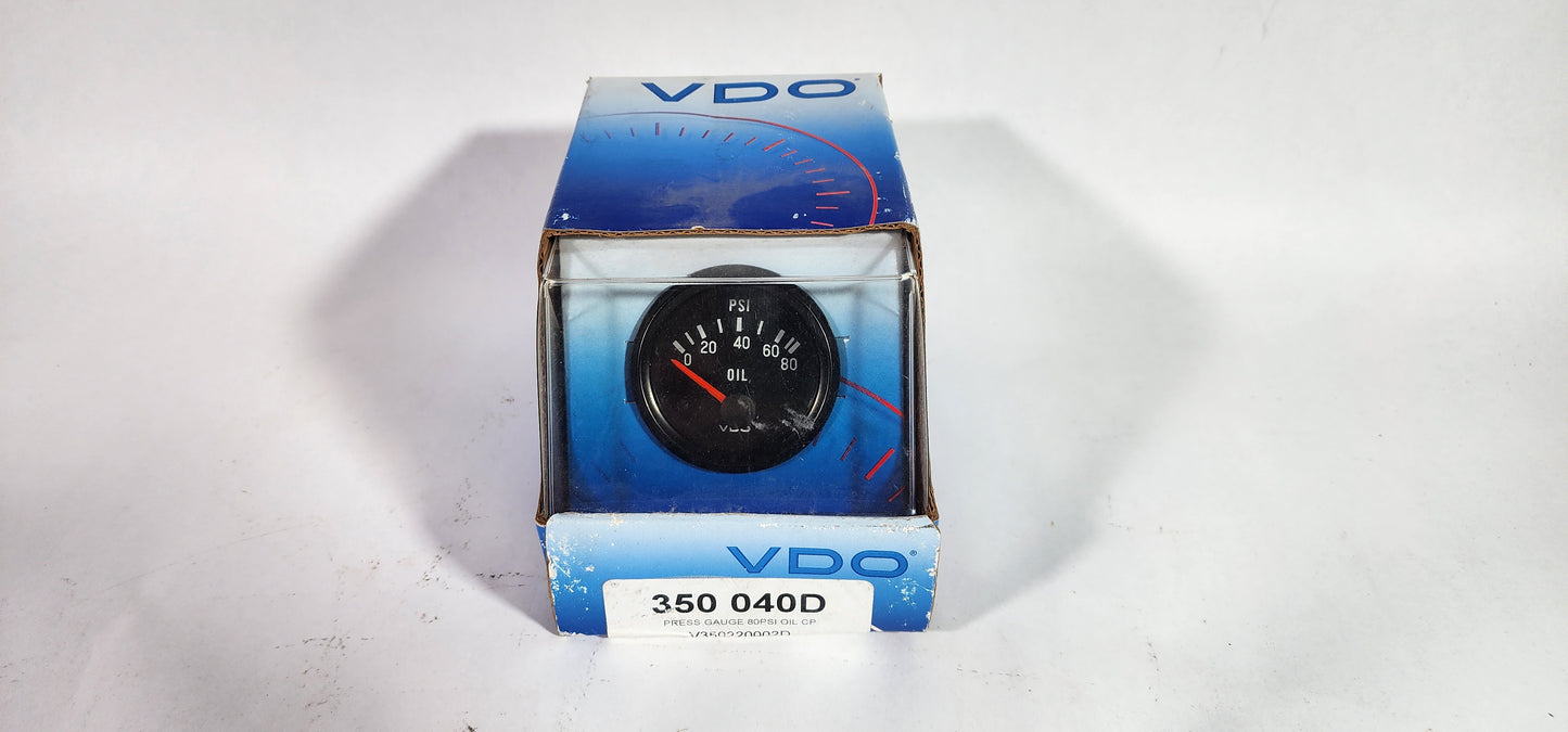 NOS VDO Oil pressure gauge 350 040D