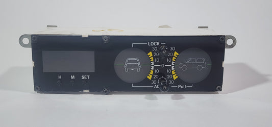 FJ60 Land Cruiser Inclinometer and Clock Assembly