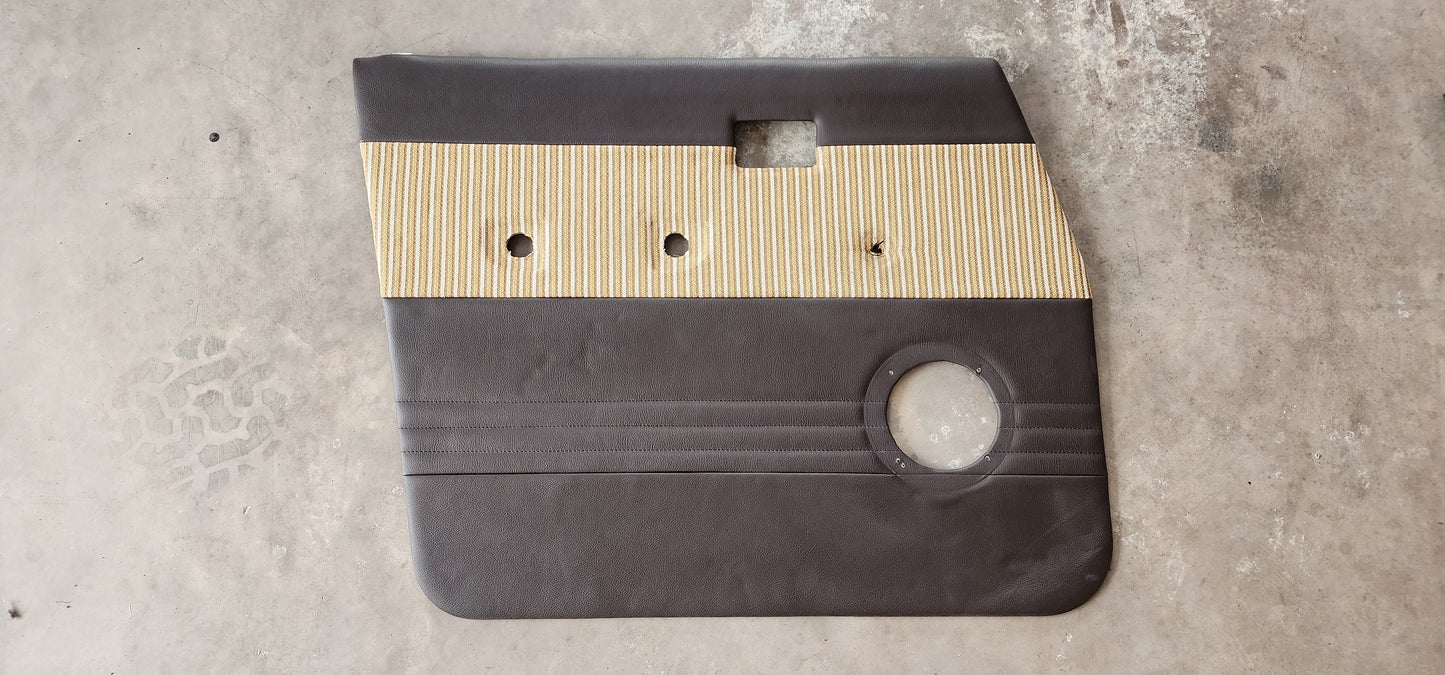 FJ60 Land Cruiser Re-Upholstered Door Panels and New Replica Seat Covers