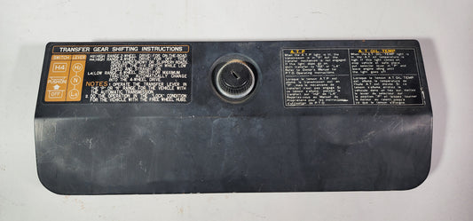 FJ62 Land Cruiser Glove Box Door