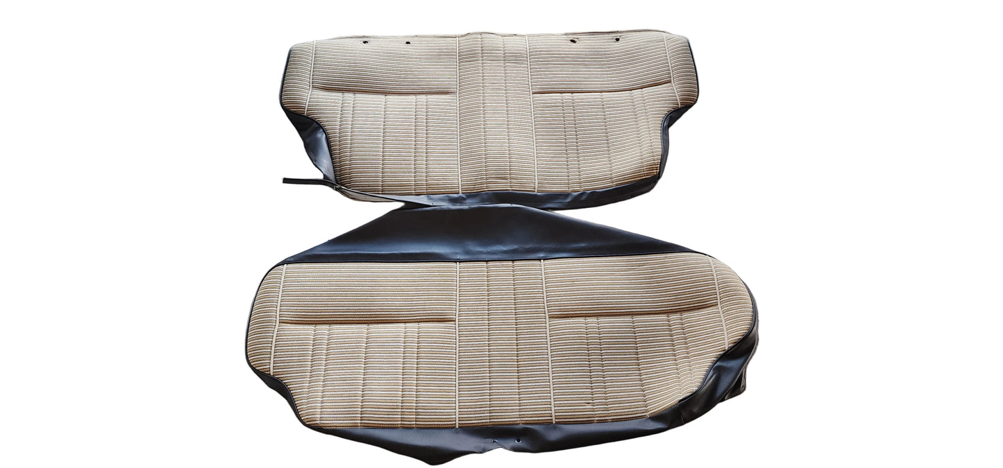 FJ60 Land Cruiser Re-Upholstered Door Panels and New Replica Seat Covers