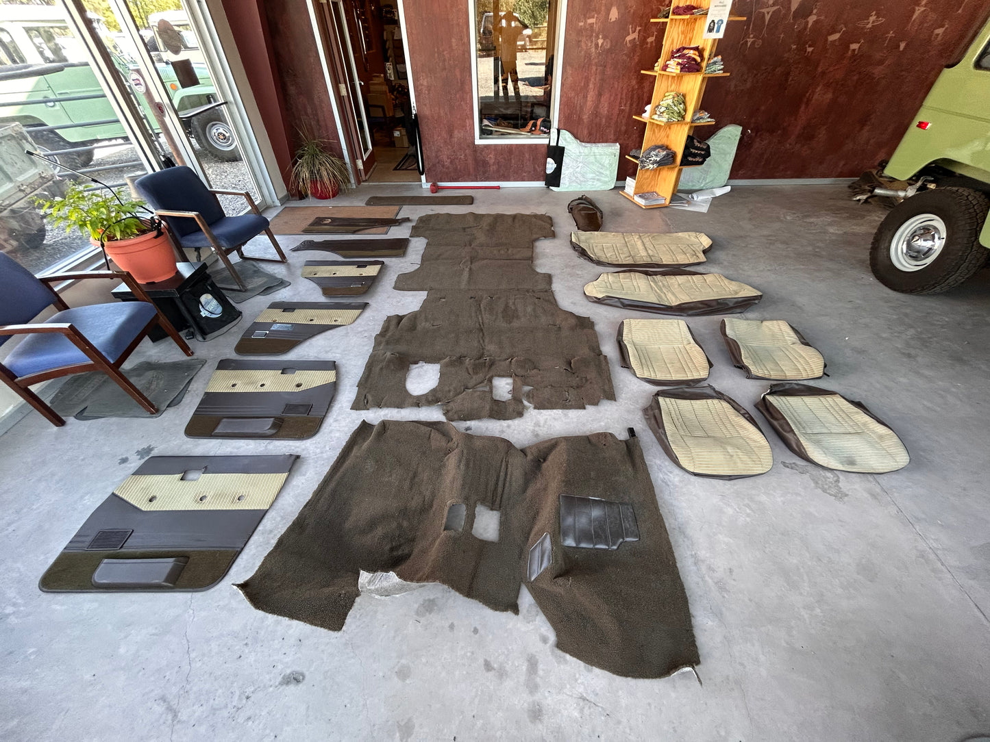 Late FJ60/62 Land Cruiser Interior Upholstery Set
